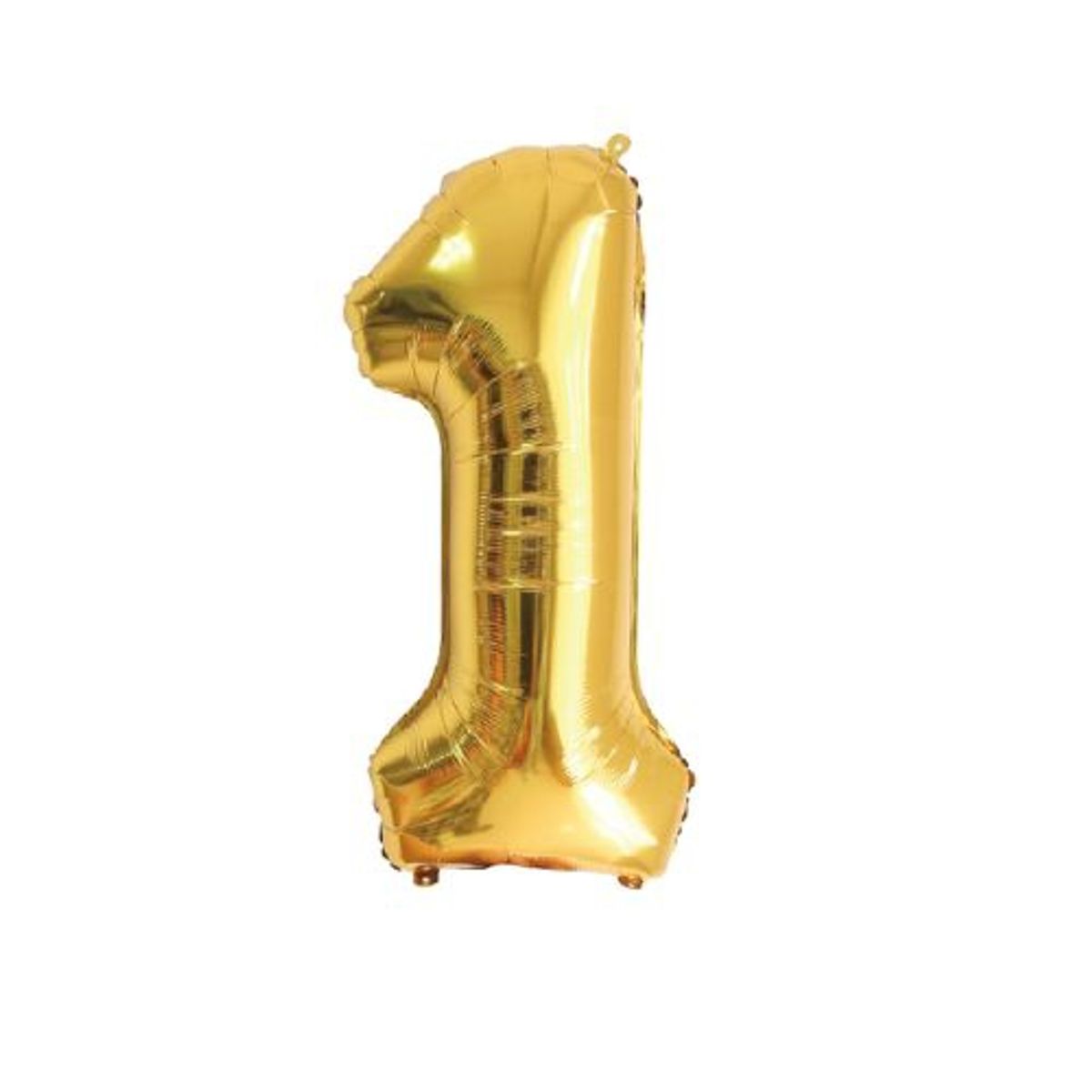 GENERICO - Globos Diseño Numero 1 Color Dorado