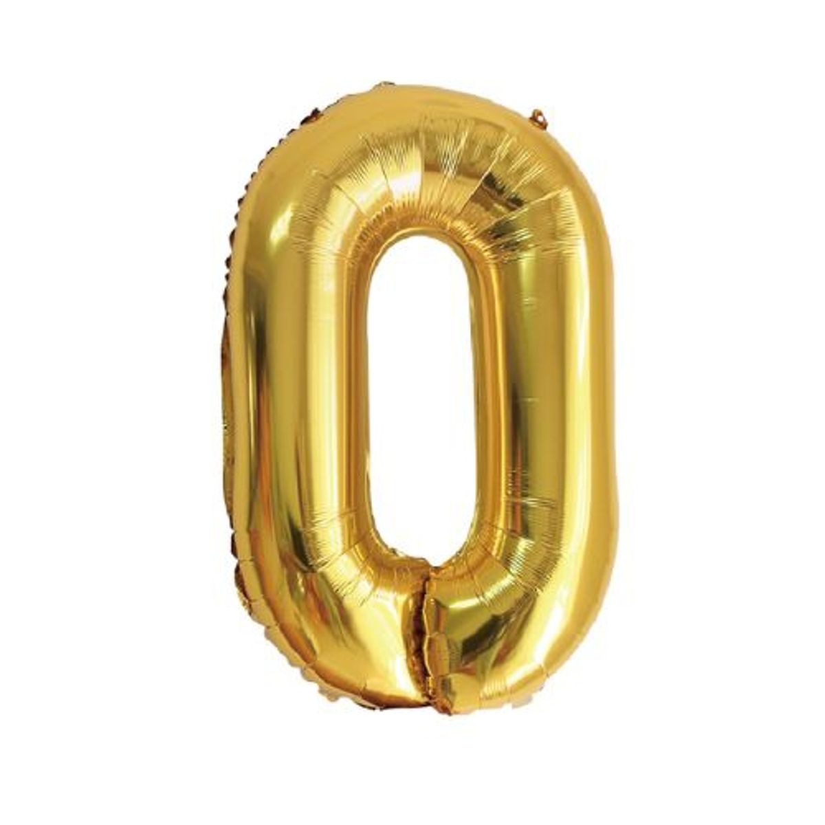 GENERICO - Globos Diseño Numero 0 Color Dorado