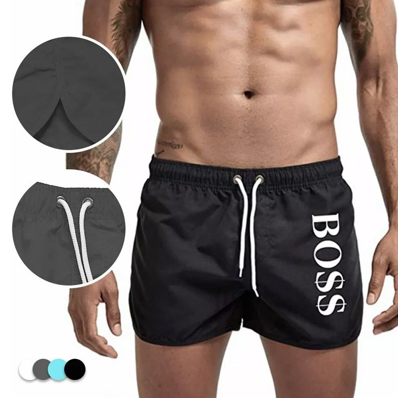 EDWINAYY - Short Deportivo Corto Hombre Bolsillo Cierre Pantalones Playa