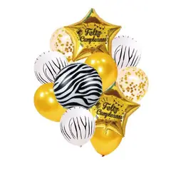 GENERICO - Globos Diseño Estrella Redonda Color Dorado