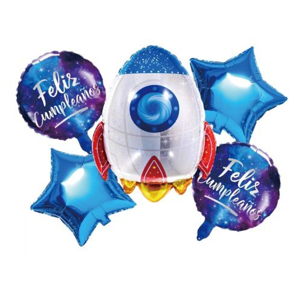 GENERICO - Globos Diferentes Diseños Nave Colores