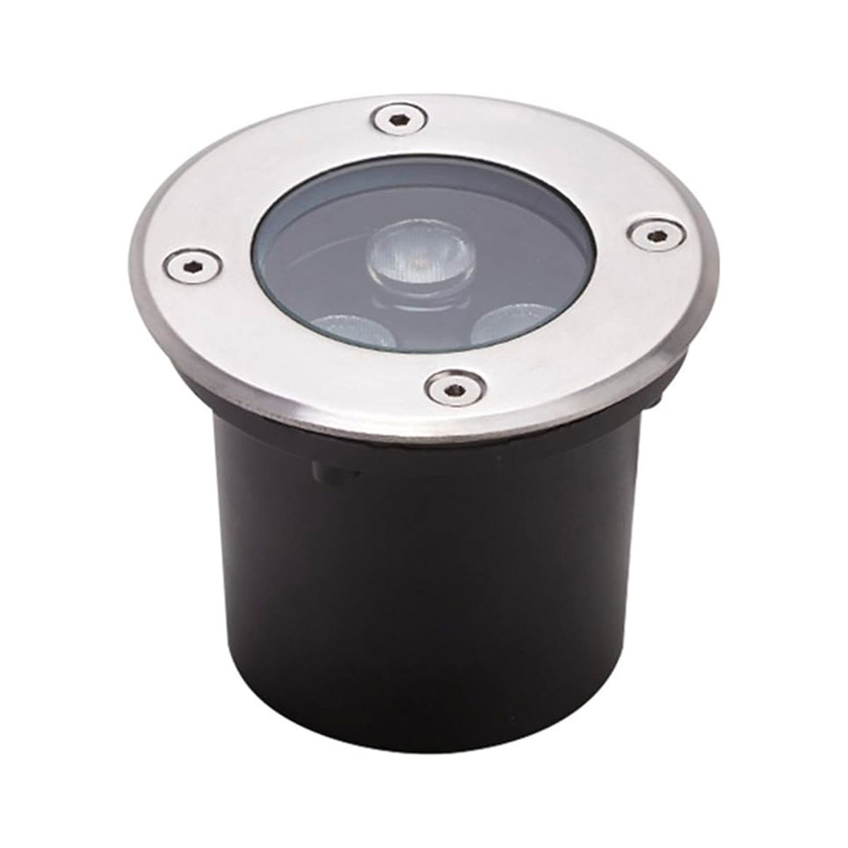 HB LEDS - Foco LED De Piso 3W Luz Cálida IP 67