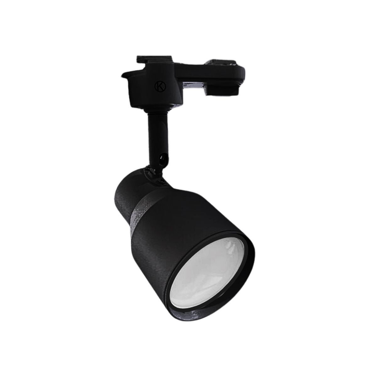 WANT - Foco LED Decorativo Riel Monofásico Negr GU10 Elnath Ampolleta Cálida