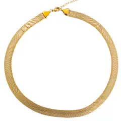 GENERICO - Choker Kayán Gold para mujer - Azul Zafira