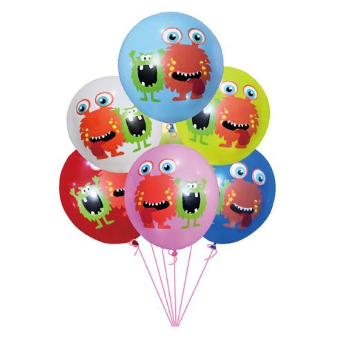 GENERICO - Globos Latex Varios Colores 30 Cm 25 Unidades