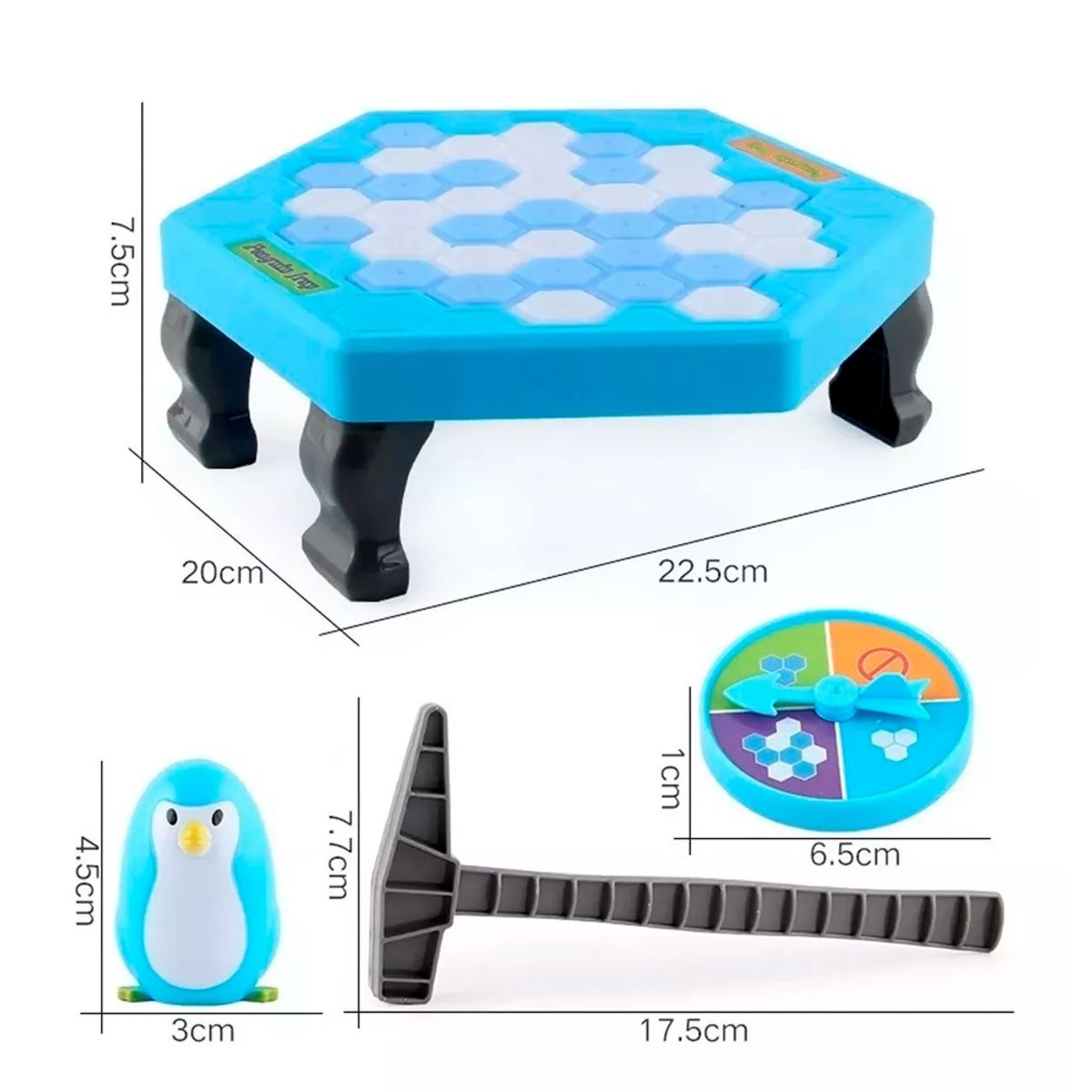 GENERICO - Juego De Mesa Mini Trampa Salva Pingüino Niños