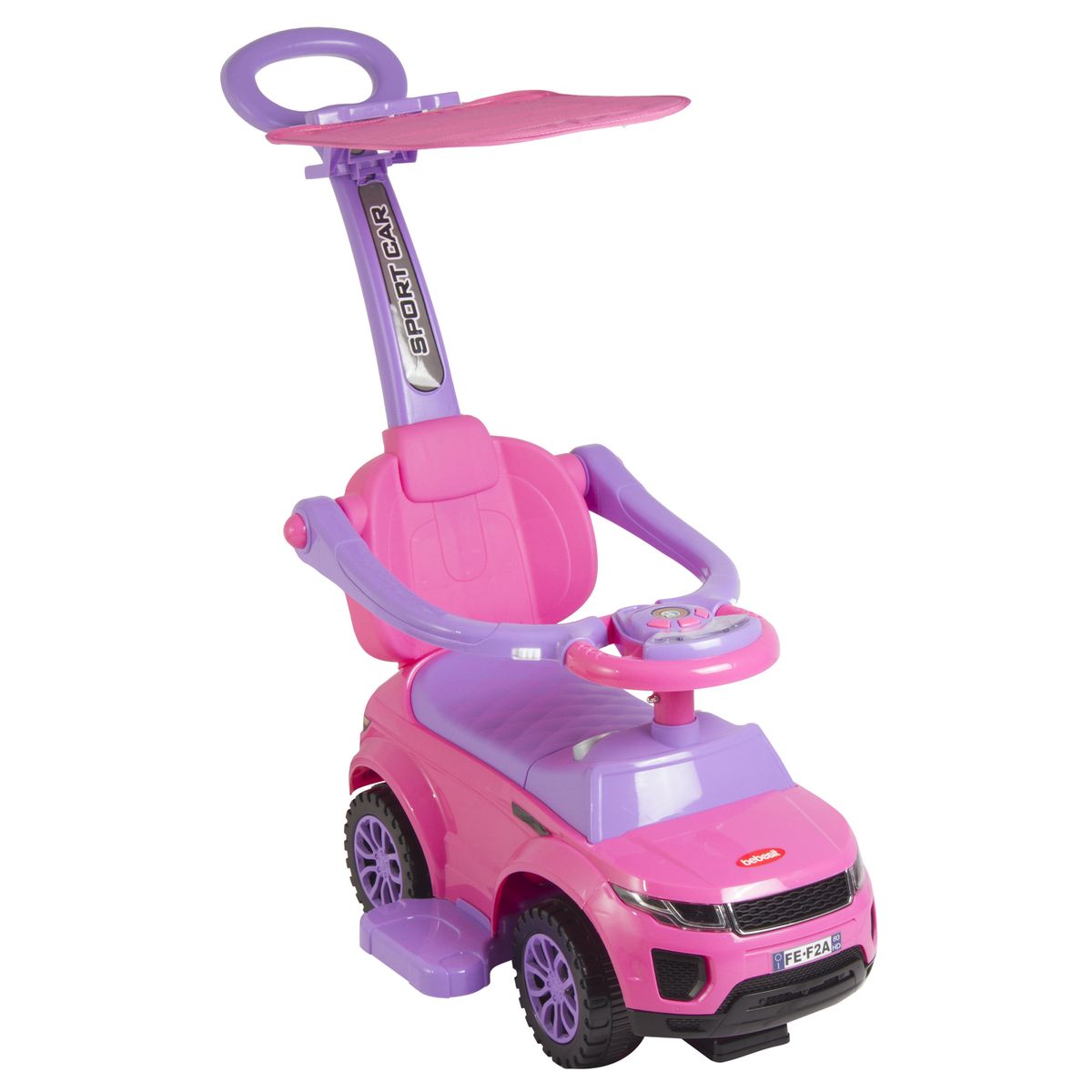 BEBESIT - Corre Pasillo con Toldo Rosado Bebesit