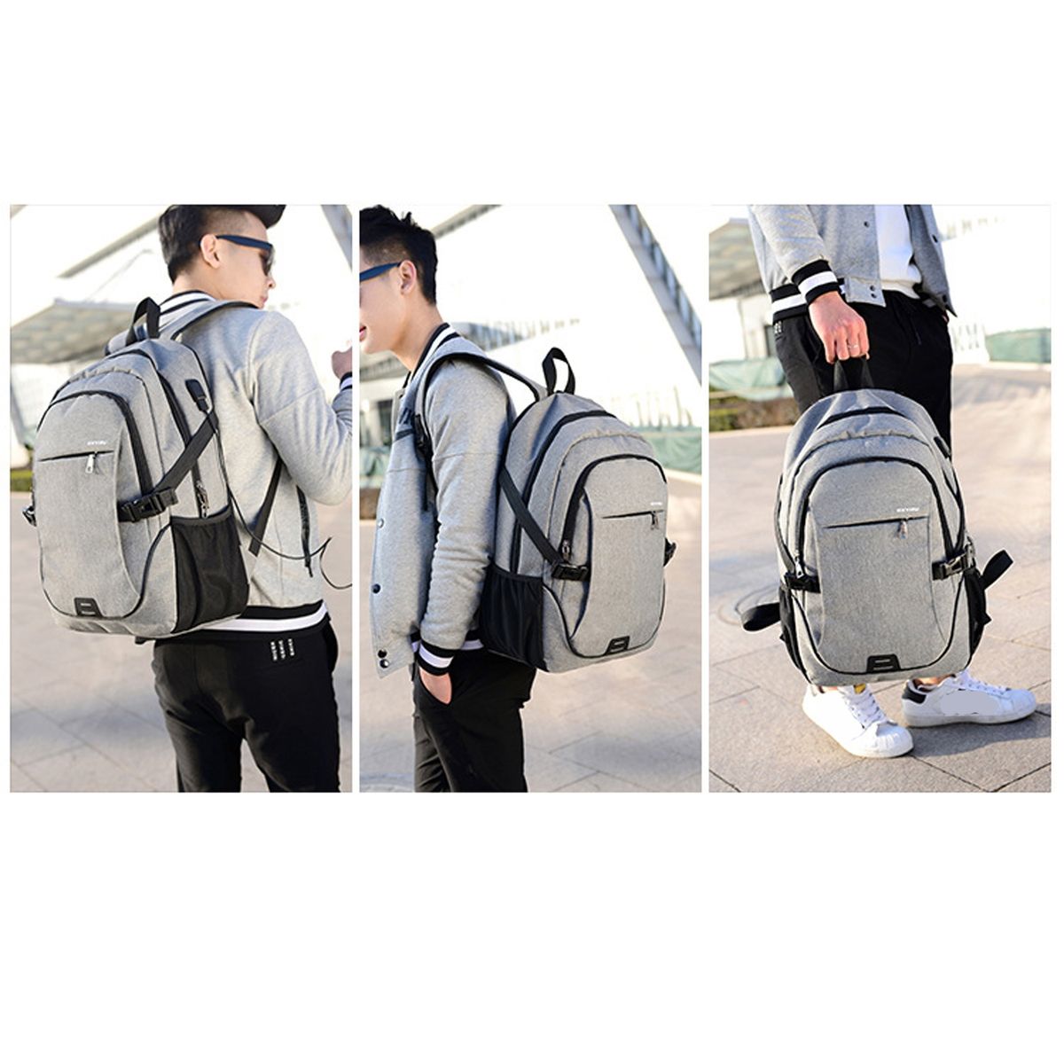 GENERICO - Mochila 30 L Notebook Viajar Moda Antirrobo Hombre Mujer