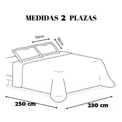 Imagen 2 del producto COBERTOR 2 PLAZA PLUSH CON CHIPORRO COLOR BLANCO ROUSS