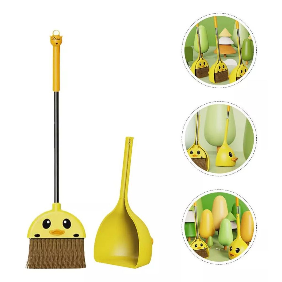 KUANGYE - Escoba De Juguete Set De Limpieza Para Niños Didáctico