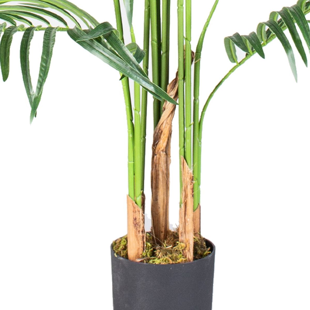 ARBUSTO REAL - Planta Artificial Palmera Premium 150 cm. / 12 Hojas