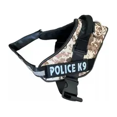 GENERICO - Arnés Para Perro K9 Police Cafe M