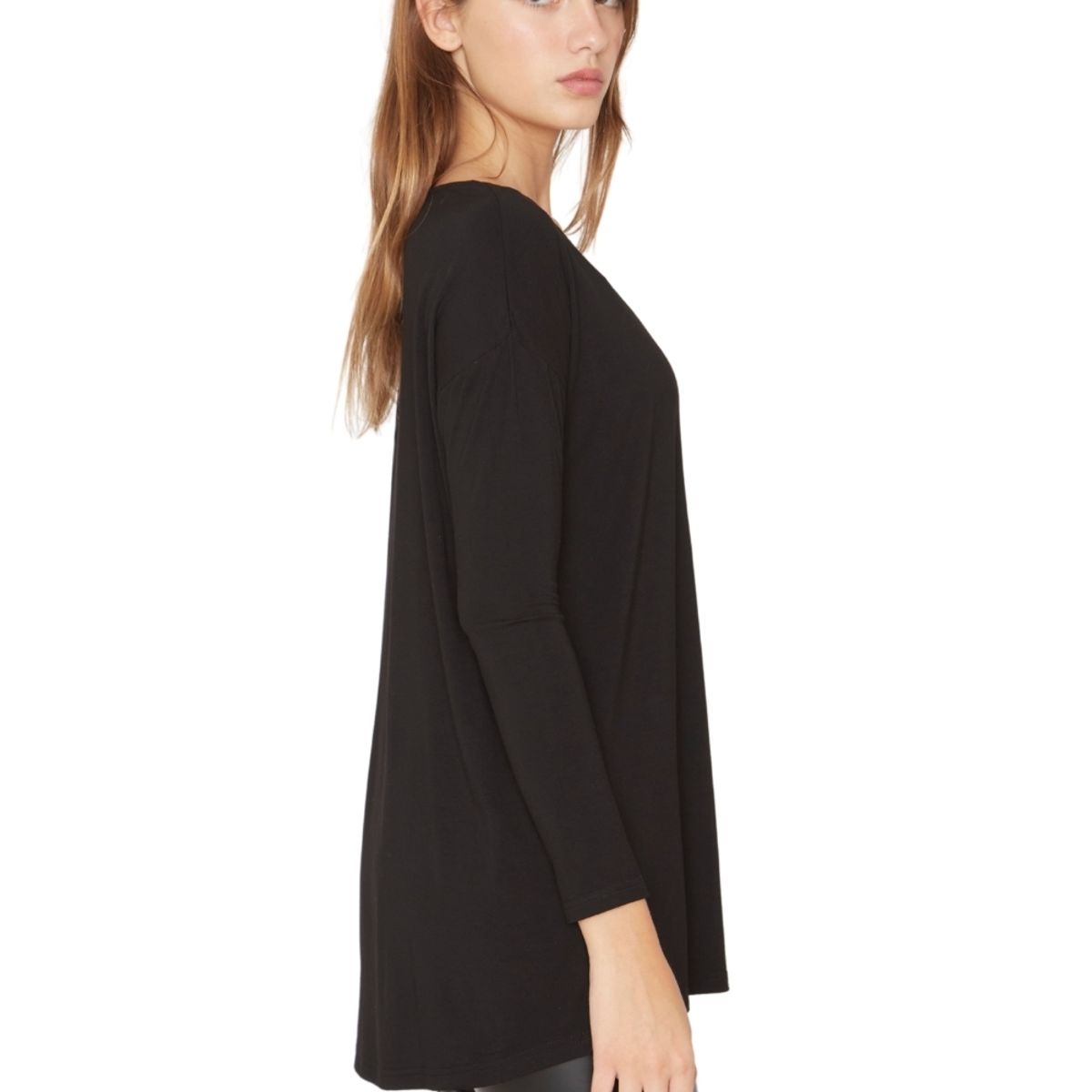 JACINTA TIENDA - Polera Alana III negra Jacinta Tienda