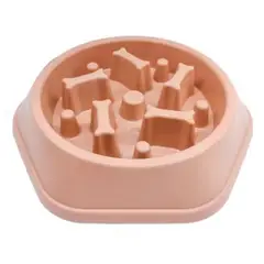GENERICO - Plato De Comida Para Mascotas Ansiosas 22Cm
