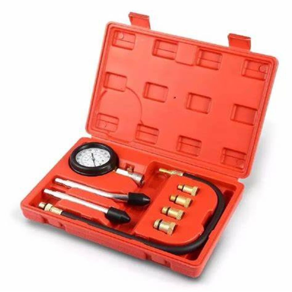 GENERICO - Medidor De Compresión Cilindros Compresimetro Para Motoauto