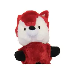 GENERICO - Juguete peluche zorro con cuerda para perros LinkTuff