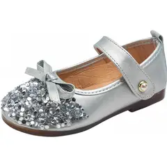 EDWINAYY - Zapatos De Niñas Princesas Planos Ballerina Fiesta Glitter