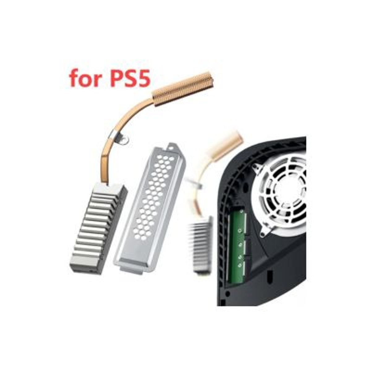 GENERICO - ineo Heat pipe Cooler para PlayStation 5 (M13 )