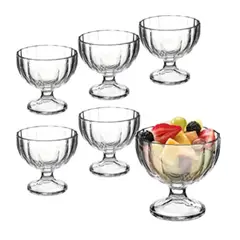 LIBBEY - SET 6 COPAS HELADO TARA 207 ML