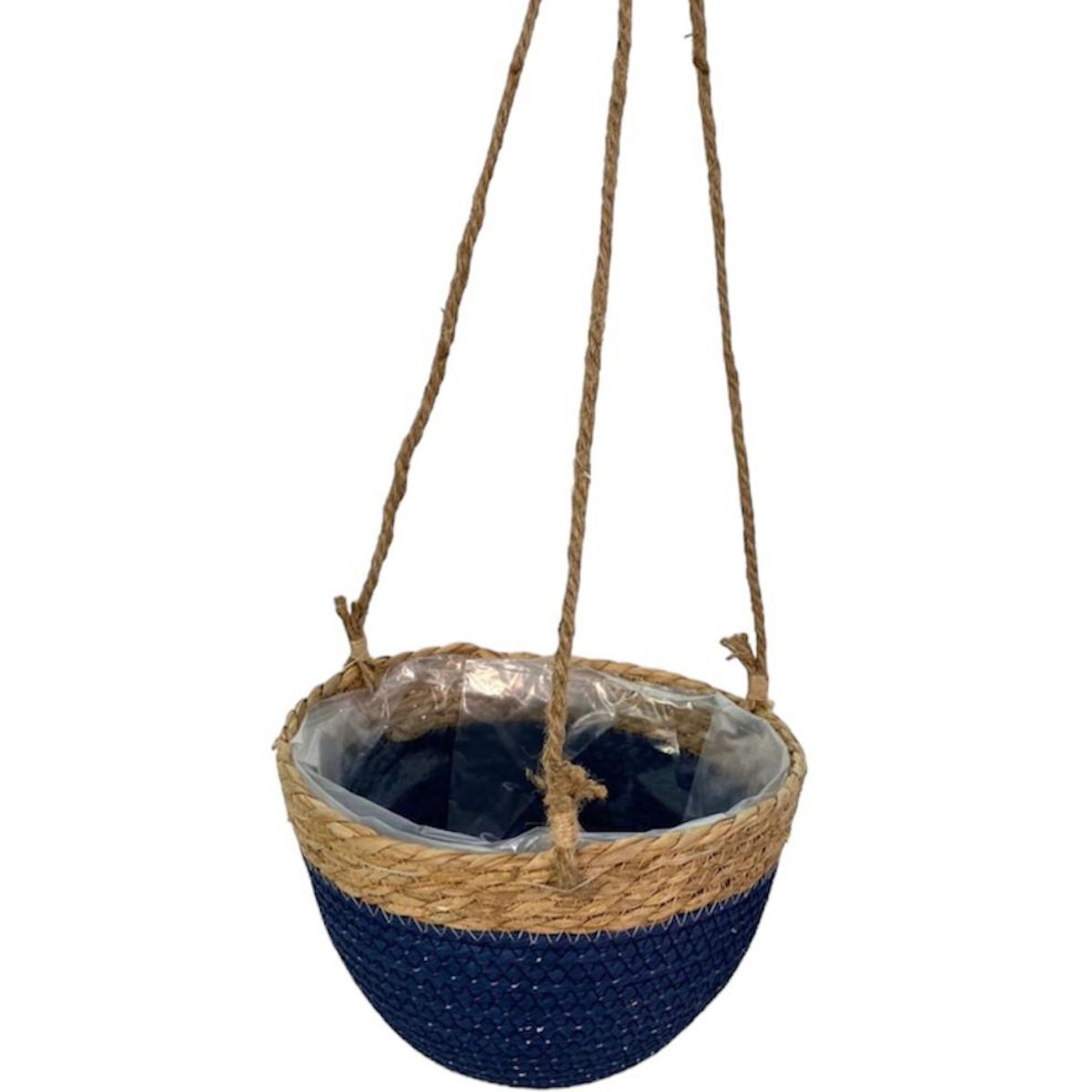 OEM - Maceta Colgante Macetero Colgante De Mimbre Tejido Cesta