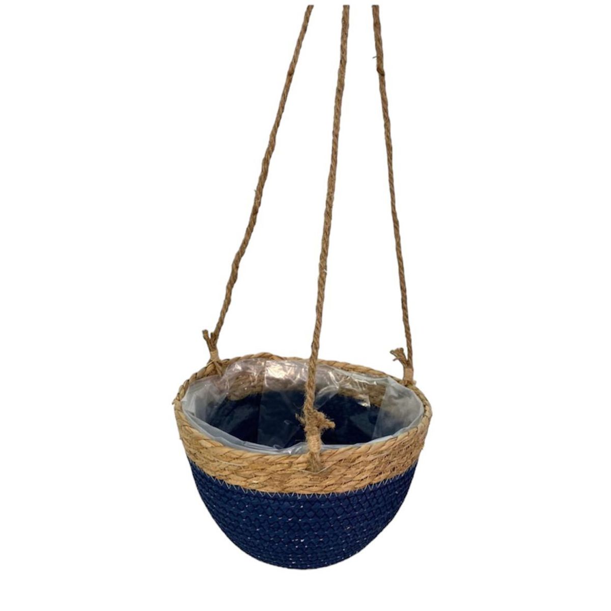 OEM - Maceta Colgante Macetero Colgante De Mimbre Tejido Cesta