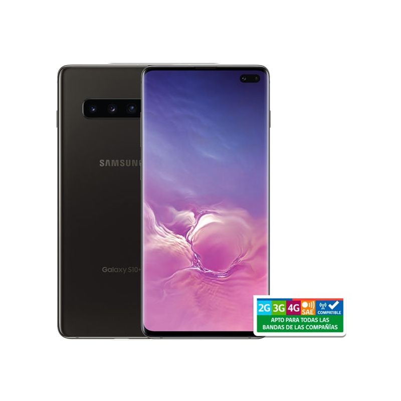 SAMSUNG - Samsung Galaxy S10 Plus 128GB - Reacondicionado - Negro