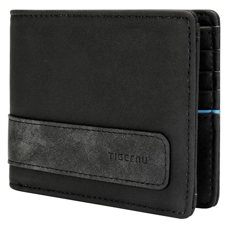 TIGERNU - Billetera Tigernu Proteccion RFID T-S8010 Negro