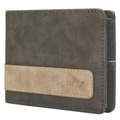 TIGERNU - Billetera Proteccion RFID T-S8010 GrisBeige