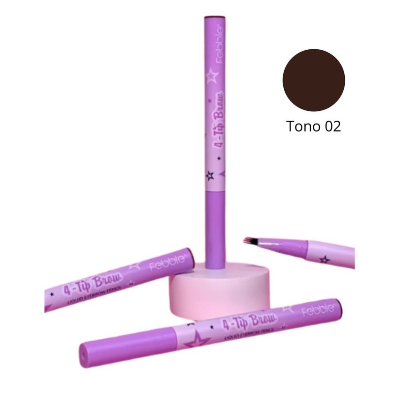 FEBBLE - Delineador para Cejas Microblading Waterproof Febble T02