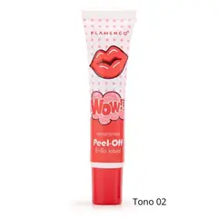 FLAMENCO - Lip Gloss Peel-Off Waterproof T02
