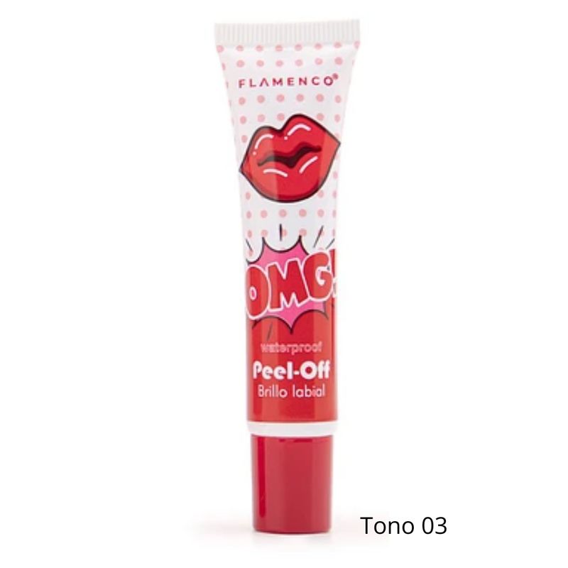 FLAMENCO - Lip Gloss Peel-Off Waterproof Flamenco T03