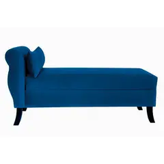GENERICO - Banqueta Baúl New Diva Color Azul Marino