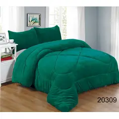 GENERICO - COBERTOR 2 PLAZA PLUSH CON CHIPORRO COLOR VERDE ROUSS
