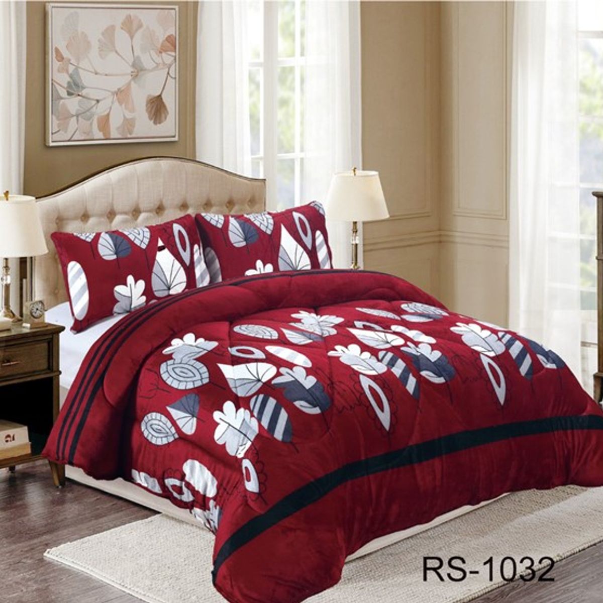 GENERICO - Cobertor de Invierno con Chiporro y Plush figuras  2 PLAZA  ROUSS