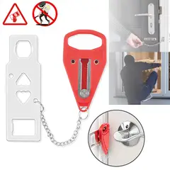 EDWINAYY - Cerraduras De Seguridad Alta Recamara Portátil Para Puertas