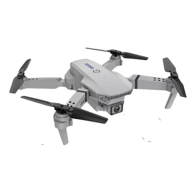 GENERICO - Mini Drone E88 Doble Cámara Con Accesorios Plegable Wifi