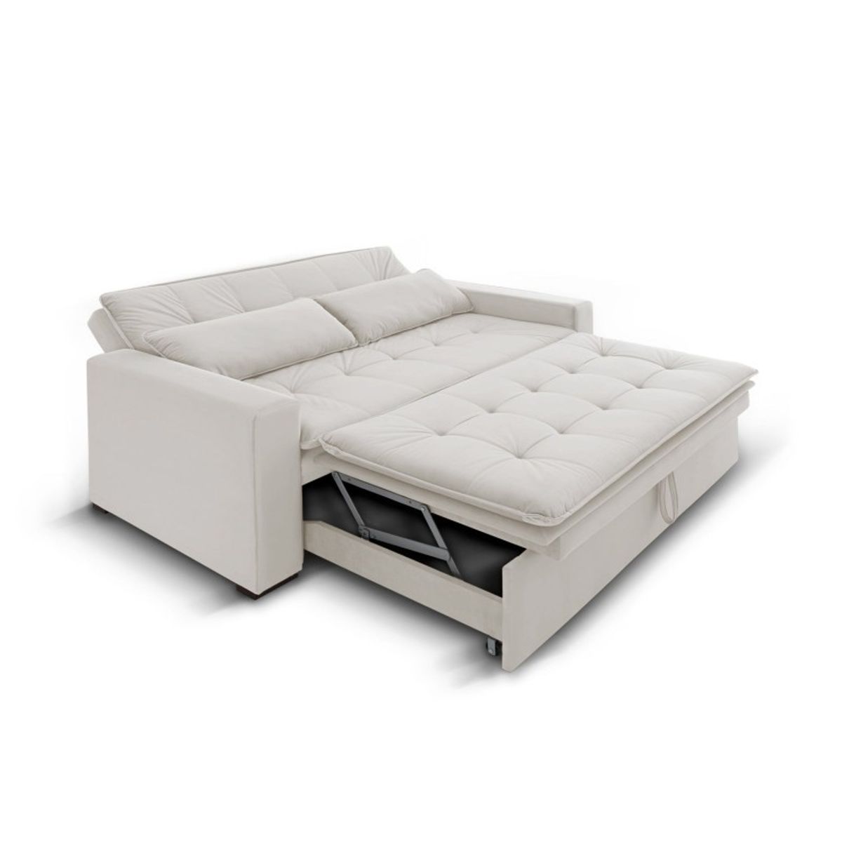 RE DECORA - Futón / Sofá Cama 190 CM  Londres Cream