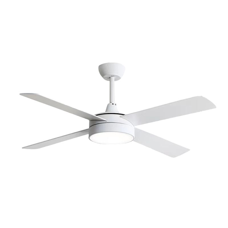 TEVERE - Ventilador de Techo 4 Aspas Blanco Luz LED 30W