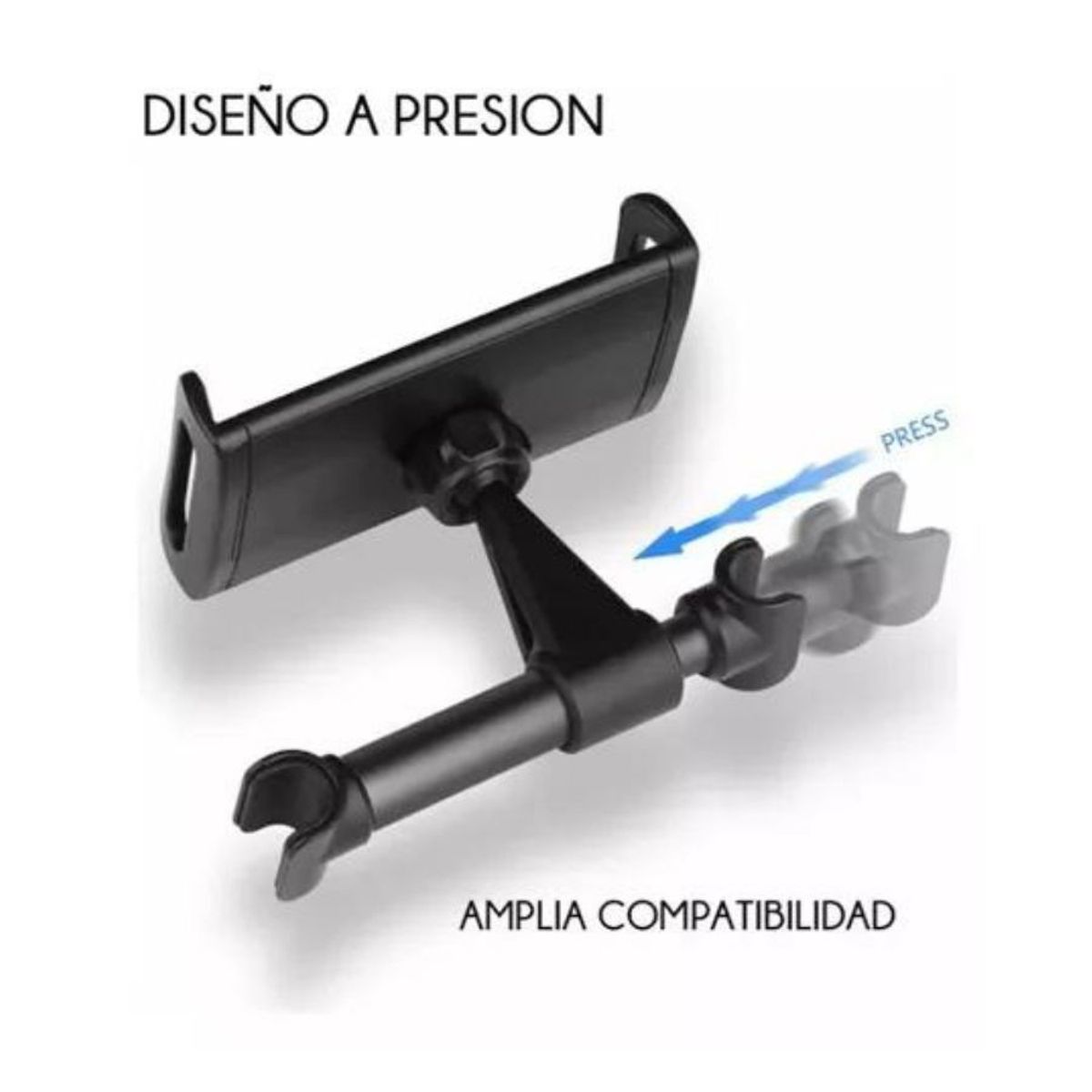 GENERICO - Soporte Holder Para Coche Soporte Telefono Tablet Consolas