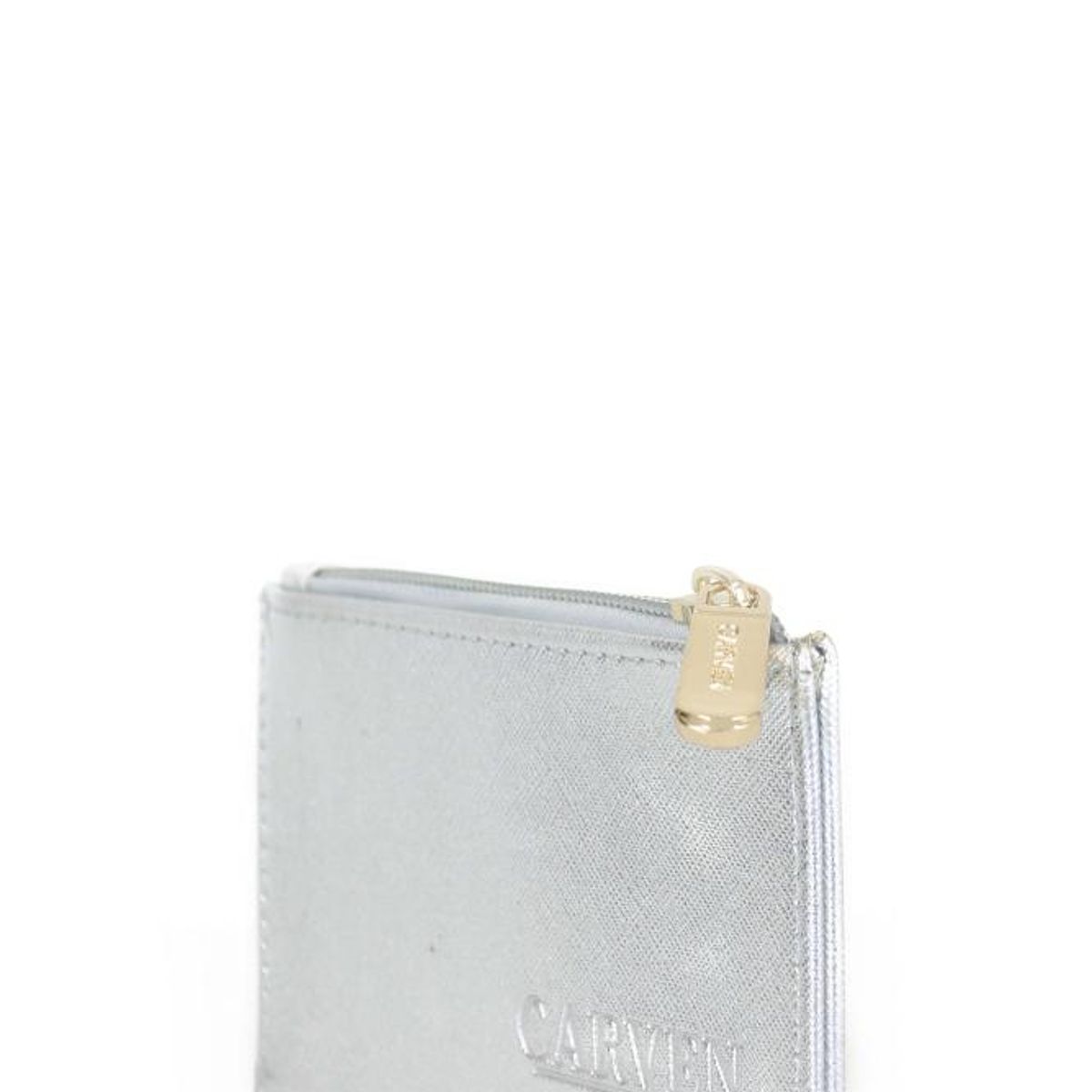 CARVEN - Tarjetero mujer Chad plateado Carven Paris