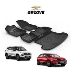 GENERICO - Set Cubre Pisos calce Perfecto Chevrolet Groove 4Pzs
