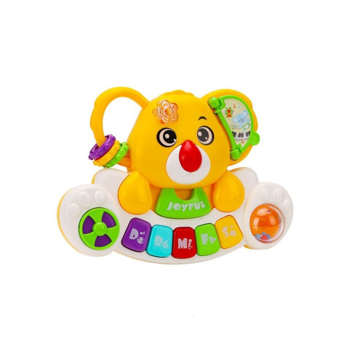 BABYLUNA - Juguete Didáctico Musical con Luces Para Bebé Amarillo