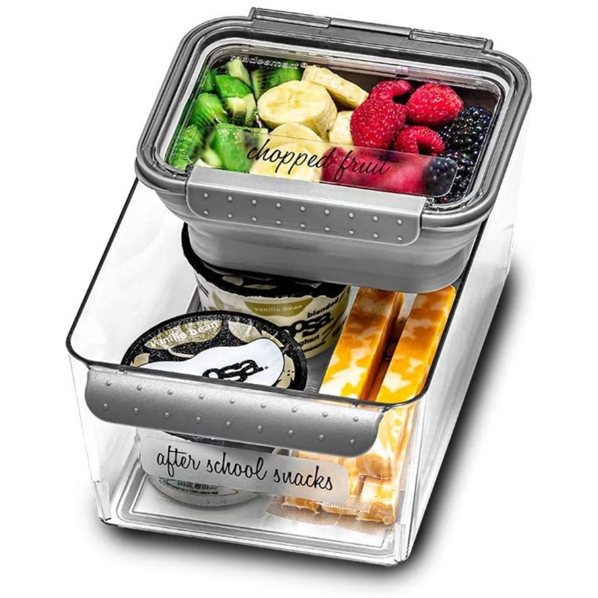 MADESMART - Contenedor de silicona plegable chico