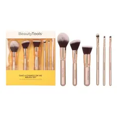 BEAUTY TOOLS - Set de Brochas para Rostro y Ojos Take a Chance On Me