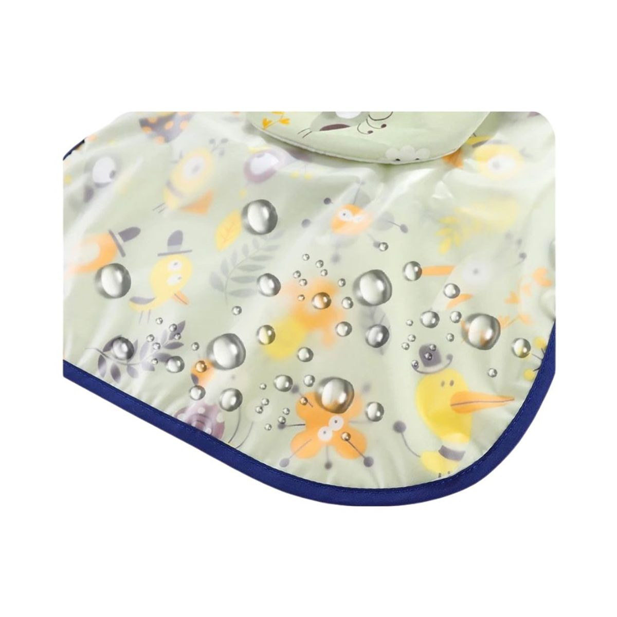 BABYLUNA - Delantal Babero Manga Larga Impermeable para Niñas Rosado