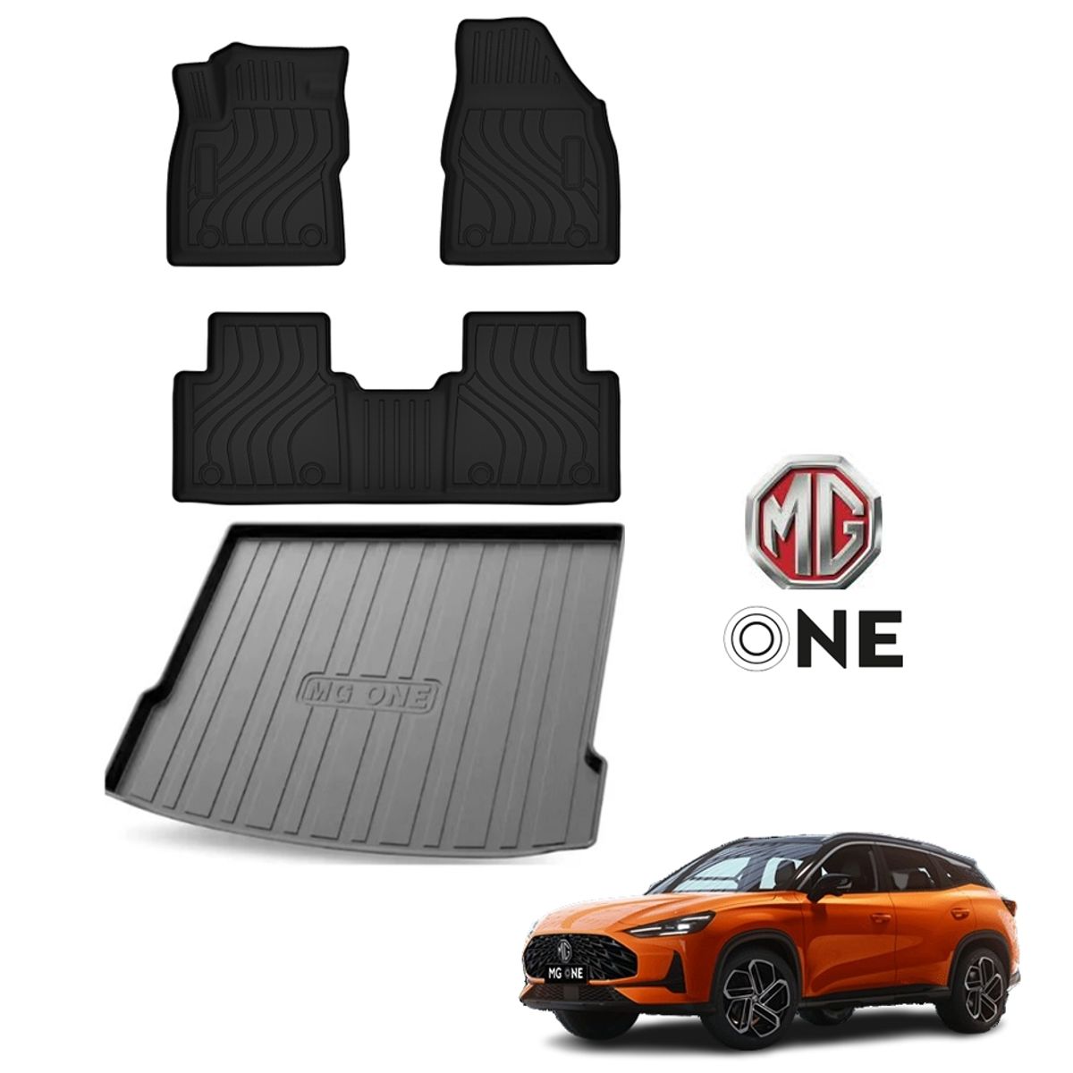 GENERICO - Set Cubre Pisos calce Perfecto MG ONE 4Pzs