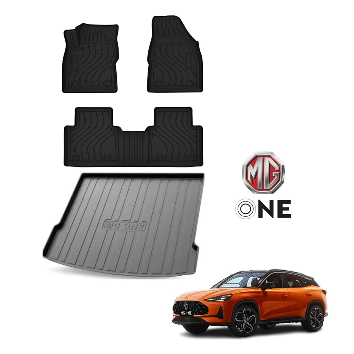 GENERICO - Set Cubre Pisos calce Perfecto MG ONE 4Pzs