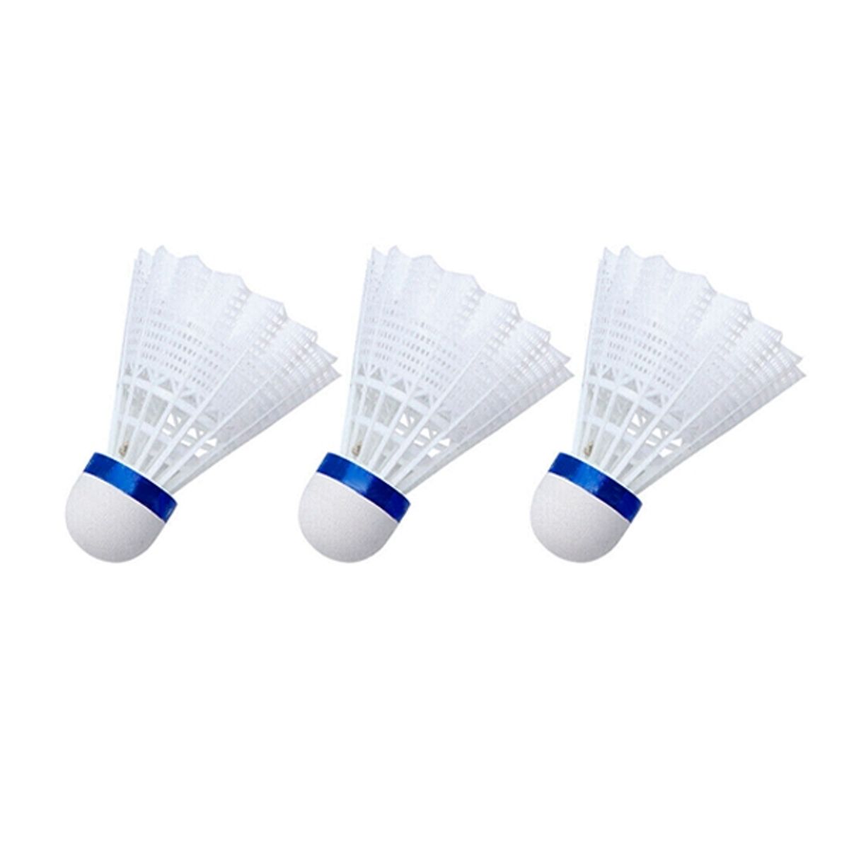 GENERICO - Badminton Plumillas Set de 3 unidades Tubo