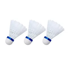 GENERICO - Badminton Plumillas Set de 3 unidades Tubo