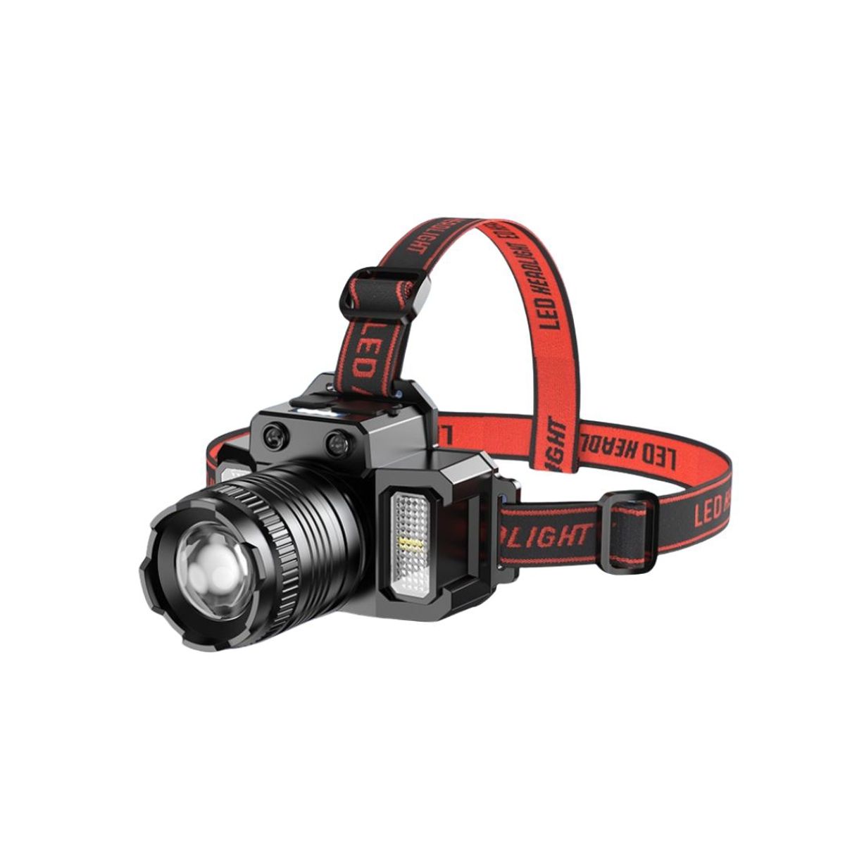 BABYLUNA - Linterna Frontal Luz Led Camping Cabeza Recargable USB